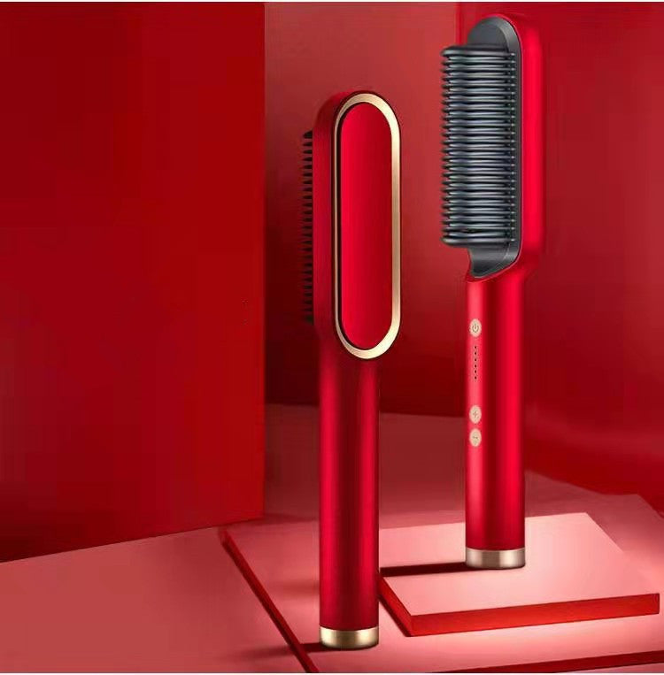 VelvetHalo NEW 2 in 1 Hair Straightener + Comb