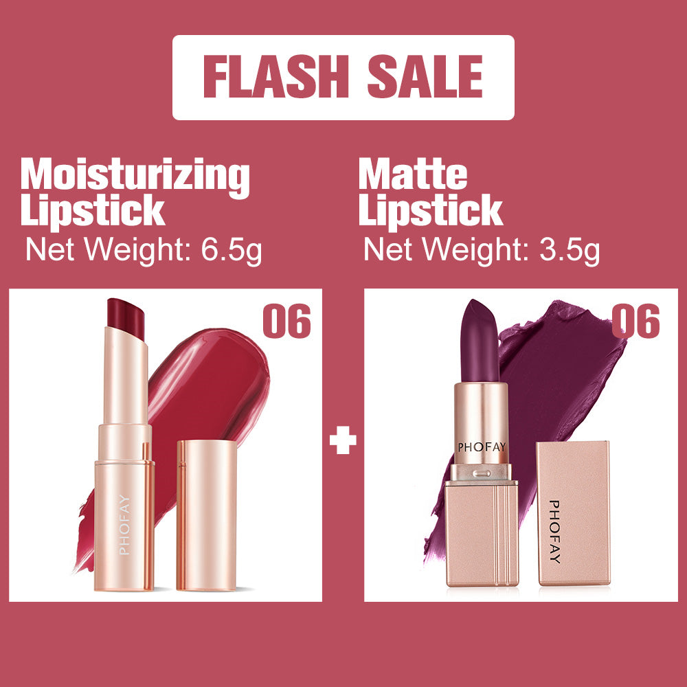 VelvetHalo Moisturizing Lipstick And Matte Lipstick