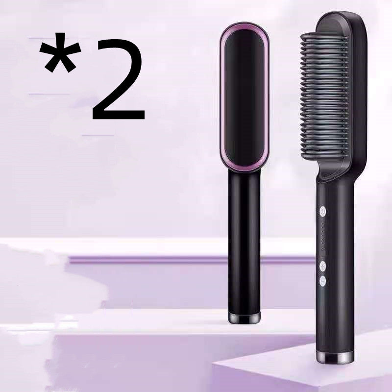 VelvetHalo NEW 2 in 1 Hair Straightener + Comb
