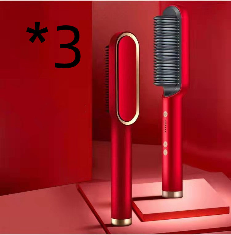 VelvetHalo NEW 2 in 1 Hair Straightener + Comb