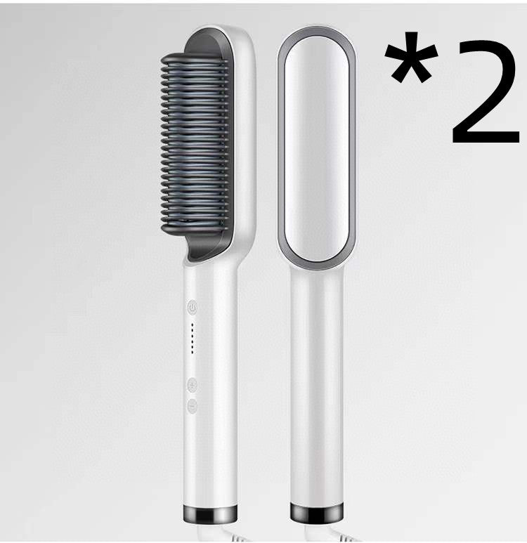 VelvetHalo NEW 2 in 1 Hair Straightener + Comb
