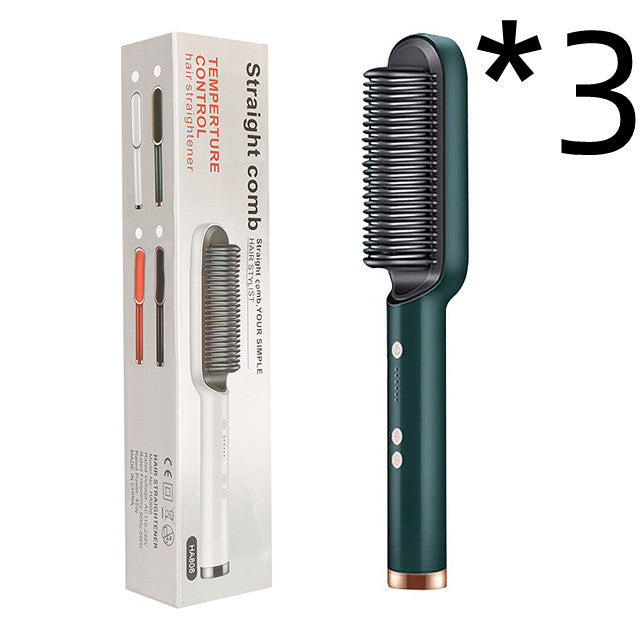 VelvetHalo NEW 2 in 1 Hair Straightener + Comb