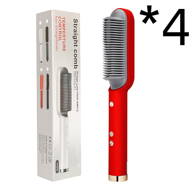VelvetHalo NEW 2 in 1 Hair Straightener + Comb