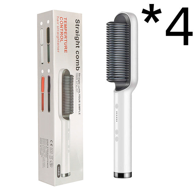 VelvetHalo NEW 2 in 1 Hair Straightener + Comb