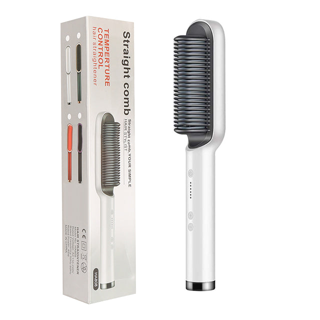 VelvetHalo NEW 2 in 1 Hair Straightener + Comb