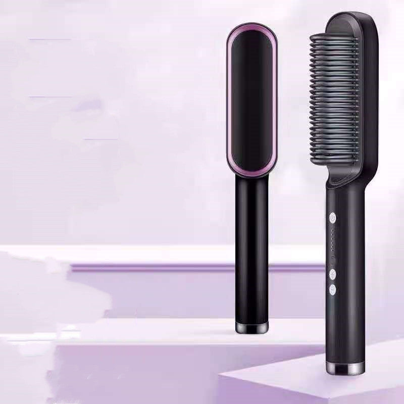 VelvetHalo NEW 2 in 1 Hair Straightener + Comb