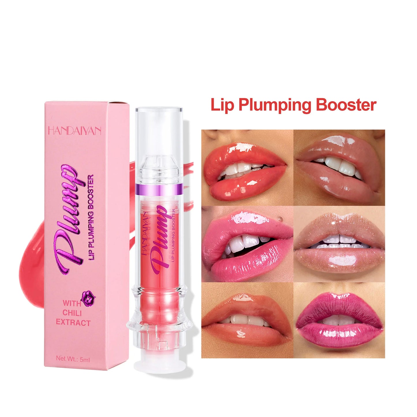 VelvetHalo Spicy LipGloss Plump