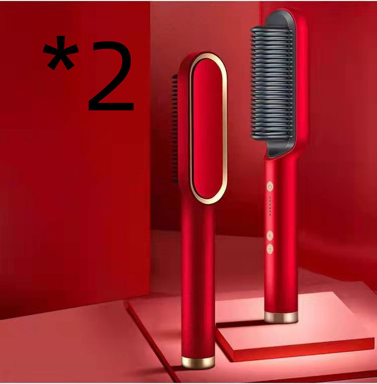 VelvetHalo NEW 2 in 1 Hair Straightener + Comb