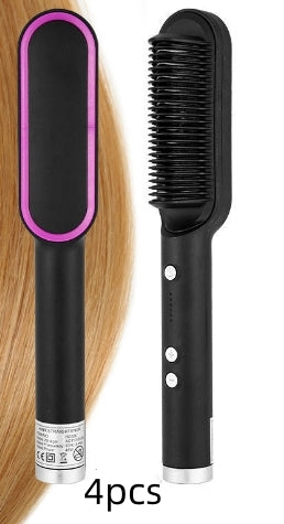 VelvetHalo NEW 2 in 1 Hair Straightener + Comb