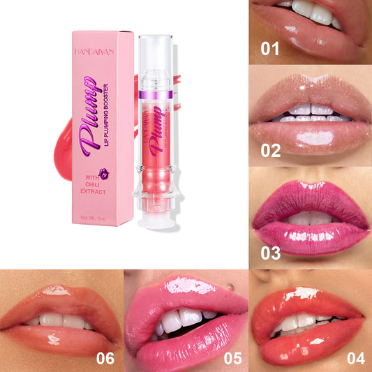 VelvetHalo Spicy LipGloss Plump